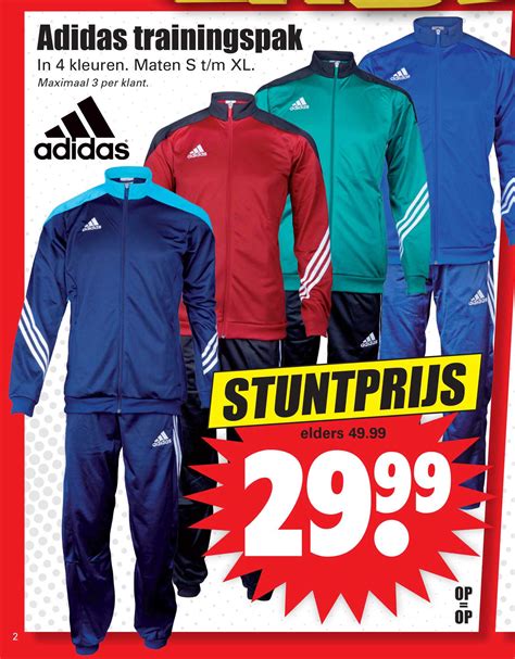 adidas trainingspak xl aanbieding